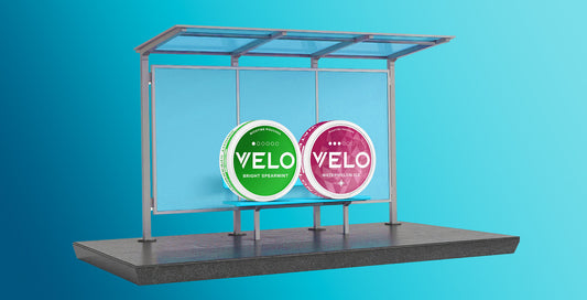 Bolsas de nicotina en espacios públicos